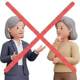 지인영업 강요 / 실전압박 없음